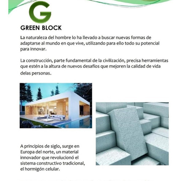 Bloque Green Block 15x25x50 - No Retak - No Brimax - 1