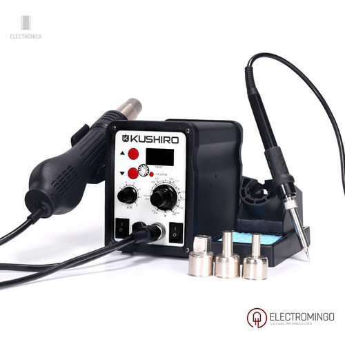 Estación De Soldado 700w + Bomba Aire Caliente + Kit Kushiro 1