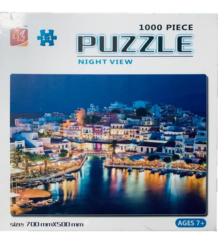 Puzzle Rompecabezas 1000 Piezas Vista Nocturna Cksur0585 0