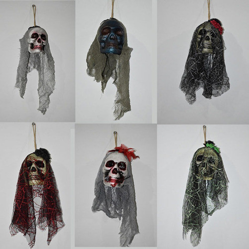 Decoración De Halloween Colgante Calavera Miedo Colgar Adorn 1
