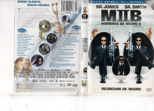 Miib Hombres De Negro 2 (2002) (2 Dvd) - Dvd Orig - Mcbmi 0
