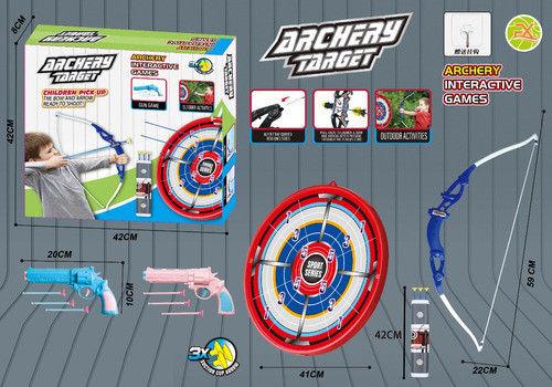 Set De Arco Y Flecha Lanza Dardos Explorer Fan Sp11 1