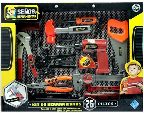 Kit Herramientas Juguete Nenes 26pzs Nuevo Pce 6997 Bigshop 1