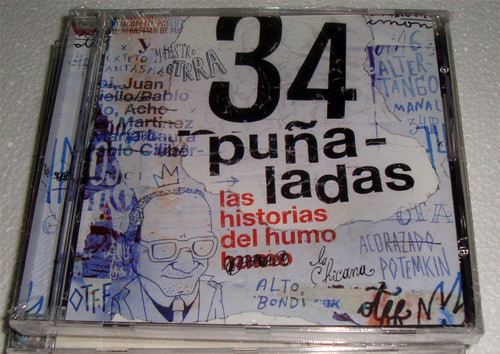 34 Puñaladas Las Historias Del Humo Cd Nuevo / Kktus 0
