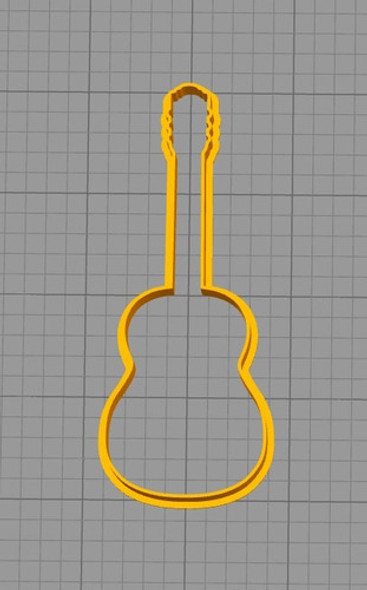 Cortantes De Galletitas Guitarra 1