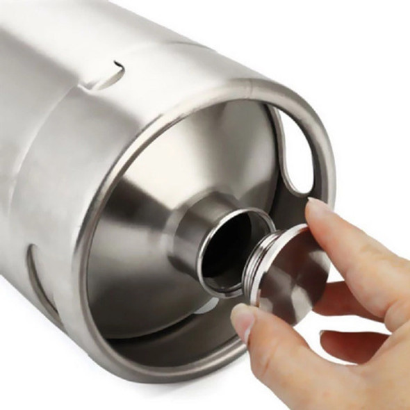 Mini Barril Inox Para Cerveja 4 Litros Keg Growler Chopp 1