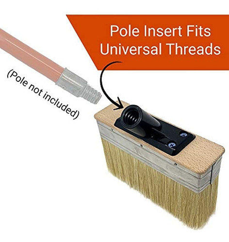 Aplicador De Brocha Para Tintes De Cubierta De Foxtrot - Apl 1