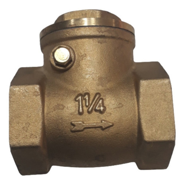 Válvula Retención Clapeta Bronce 11/4 0