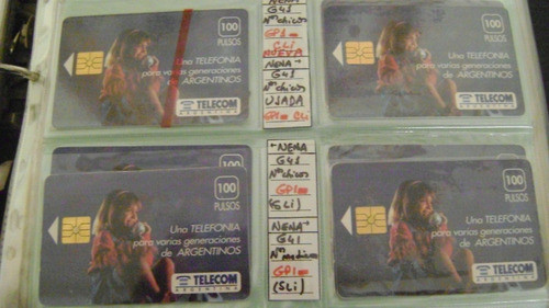 Tarjeta Telefonica Coleccion Telecom Nena C/ Telefono G45 U1 0