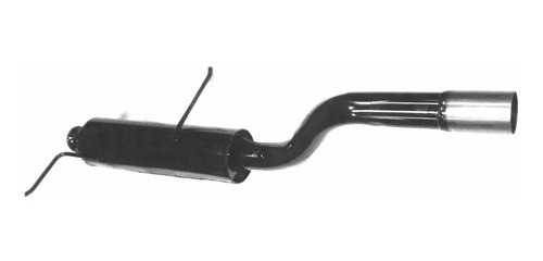 Cámara Trasera  Peugeot 307 110 Mm Con Baúl Cola Acero Inox 0