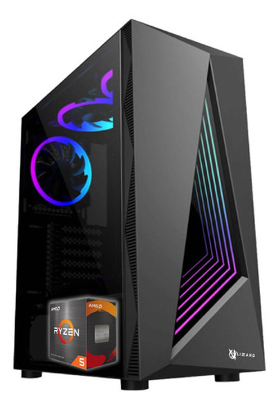 Pc Gamer Ryzen 5 Ram 8g 240g Video Vega 7 1900mh Wifi Juegos 0
