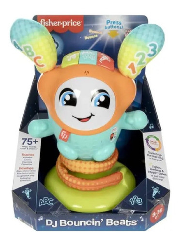 Dj Bouncy Beats Pular E Aprender Fisher-price - Mattel Hjp93 0