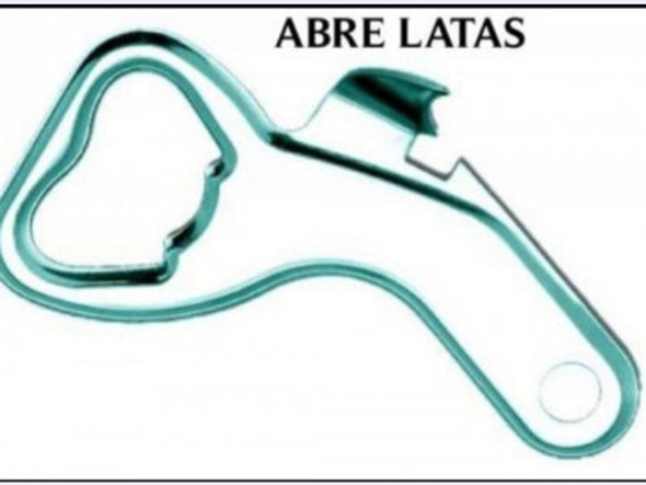 Abrelatas En Acero Inoxidable, 6 Unidades 0