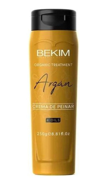 Crema De Peinar + Shampoo + Mascara Argan X 250 Ml Bekim 1