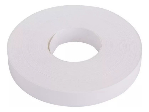 Tapa Canto Filo Blanco Melamina 22 Mm 50 Metros Preencolado 0