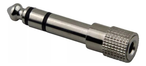 Adaptador Conectonector 3,5 Estereo Hembr A Plug 6,5 Estereo 0