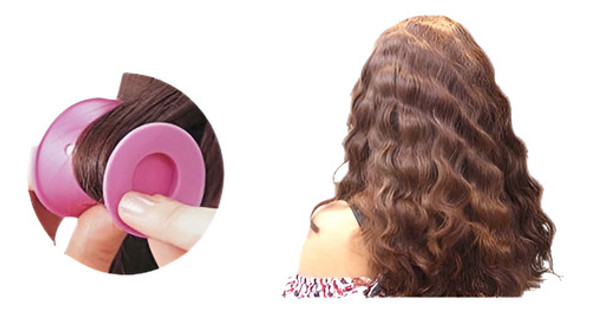 30pc No Magia Silicona Rizadores Para El Cabello Clip Rizado 0 30pc No Magia Silicona Rizadores Para El Cabello Clip Rizado 0