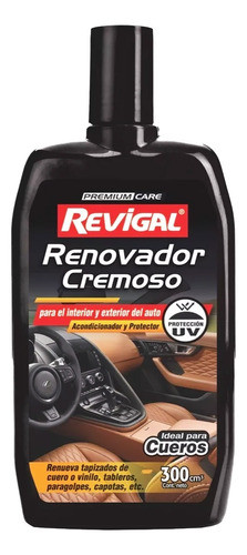 Renovador Cremoso Revigal Cueros Y Tableros Auto 0