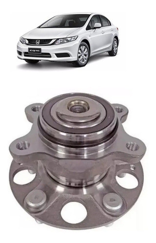 Cubo Traseiro C/ Rolamento Honda Civic Com Abs 2007 A 2014 0