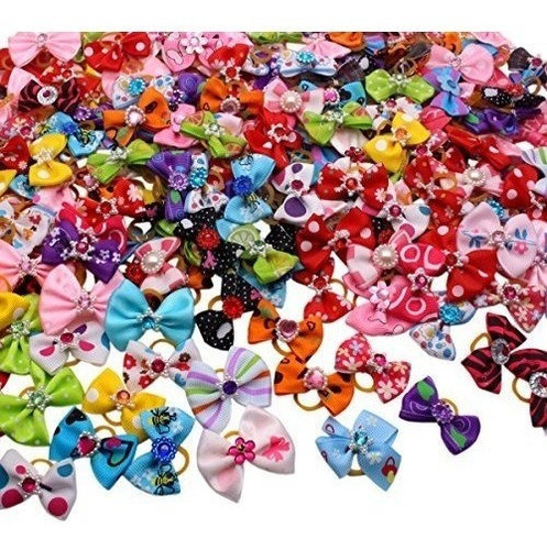 Yoy 50 Piezas Adorable Grosgrain Cinta Del Perro Del Animal 0