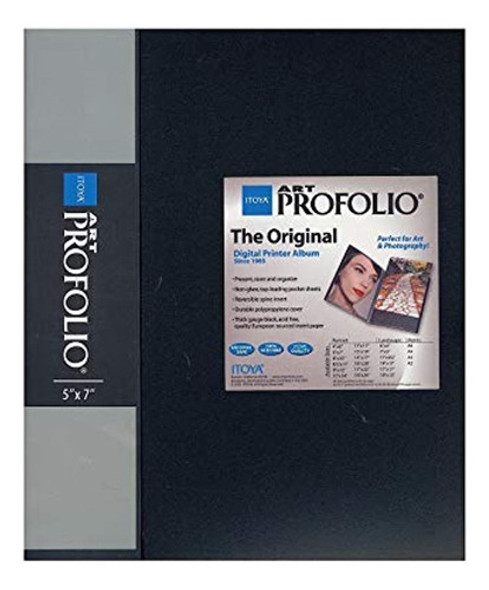 Itoya Of America Ia-12-16 Profolio 16x20 Tamaño Arte, Negro 1