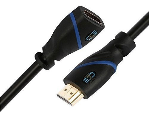 C-e 3 Pack, Cable De Extension Hdmi De Alta Velocidad Macho 1
