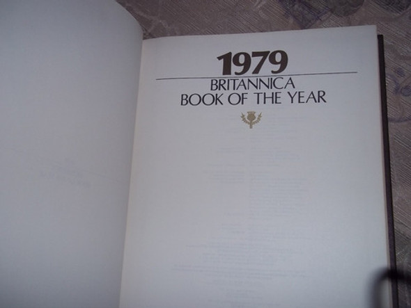 Britannica - Book Of The Year 1979 - Enciclopedia Britannica 1