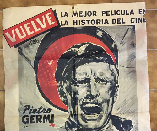 Afiches De Cine- El  Ferroviario -ilustra  Venturi    Unico 1