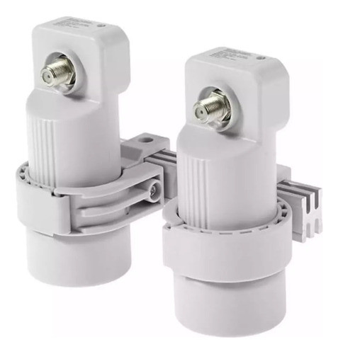 Kit Lnb Carona 1x1 + Suporte Carona De Alumínio C/ Regulagem 1