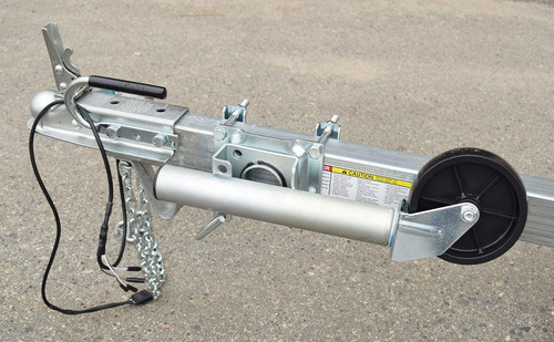 Malone Auto Estante Remolque Lengua Kick Stand Con Rueda At. 1