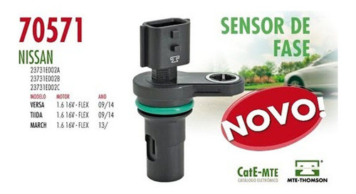 Sensor Cigüeñal Inyeccion Nissan March/versa 1.6 16v. 0