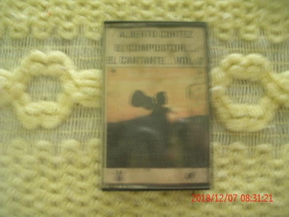 Cassette Alberto Cortez El Compositor.....el Cantante..... 0