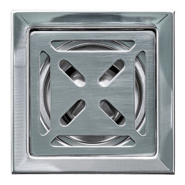 Rejilla Desagüe Receptáculo De Ducha 10x10 Cm Acero Coflex 1 Rejilla Desagüe Receptáculo De Ducha 10x10 Cm Acero Coflex 1