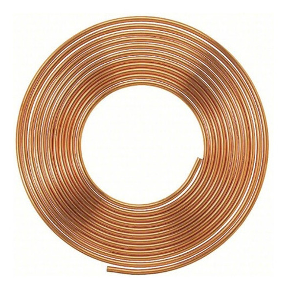Rollo Caño De Cobre Diámetro 1/4  X 15mts Aire Acondicionado 0