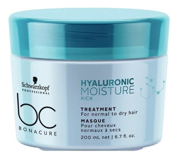 Mascara Schwarzkopf Bc Hyaluronic Moisture Kick Hidratante 0