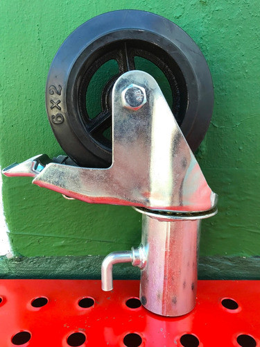 Ruedas Para Andamios De 160mm Tres Funciones En Una Únicas!! 1
