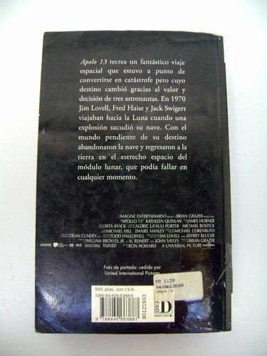 Apolo 13 Lovell Kluger Sobrevivientes Astronautas Luna Boedo 1
