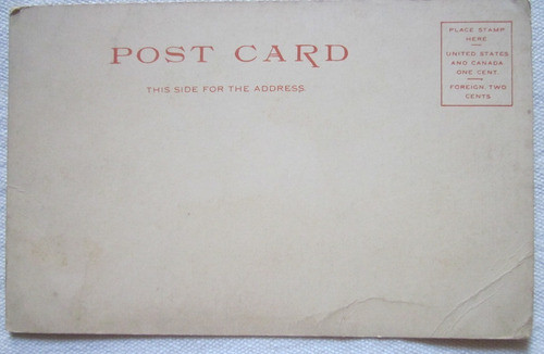 Antigua Postal Del Barco Str Vermontnlake Champlain 1