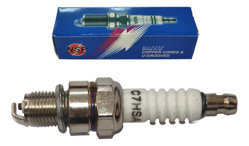 Bujia C7hsa ( A7tc ) Smash/ Ybr / Xtz125 10 Mm Nsp Buj-c7hsa 1