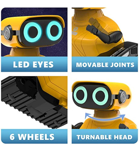 Gilobaby Juguetes Robot, Robot De Control Remoto, 1