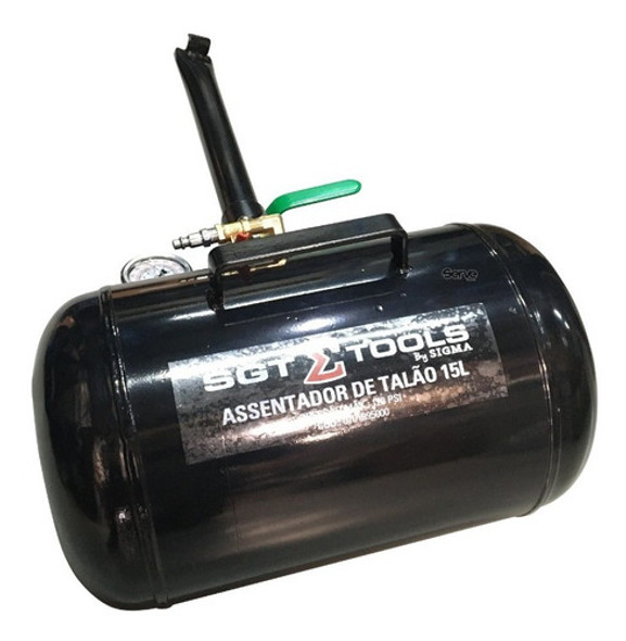 Assentador De Talão 15 Litros 120psi Canhão De Ar Sigma 0