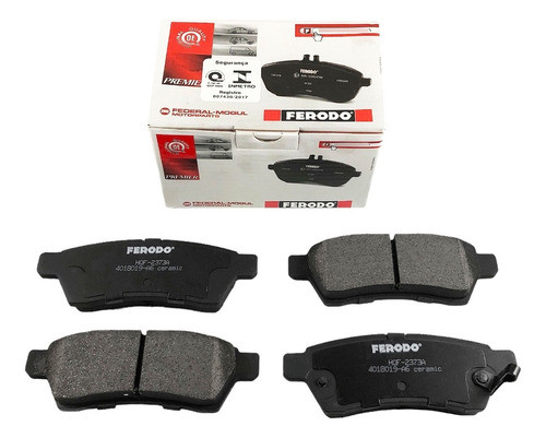 Pastillas Freno Ferodo Nissan Frontier Tras. 08... 0