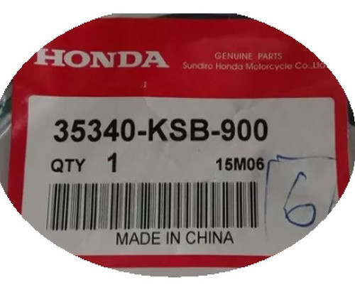 Bulbo De Freno Honda Elite 125 06-09 Original Genamax 1