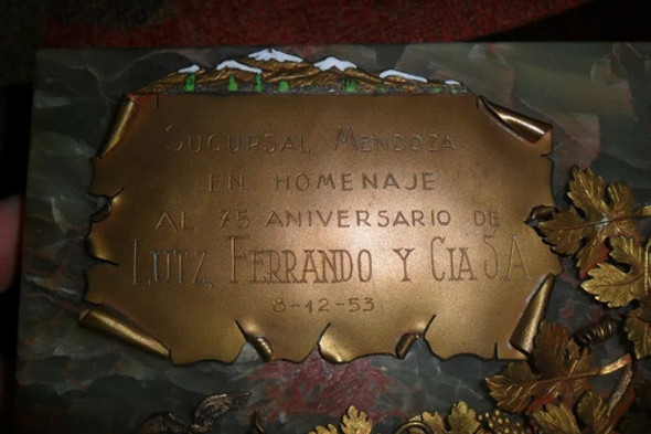 Lutz Ferrando Antigua Placa Condor Montaña Esmaltada Parra 1 Lutz Ferrando Antigua Placa Condor Montaña Esmaltada Parra 1