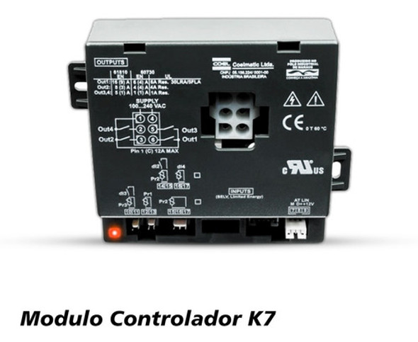 Modulo Controlador Para Cervejeira Gelopar Coel K7 Original 1