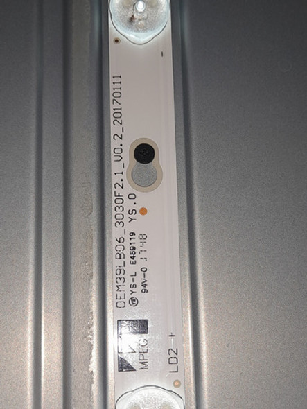 Juego Tiras Led Hitachi Le39smart14  Impecables Poco Uso.. 1