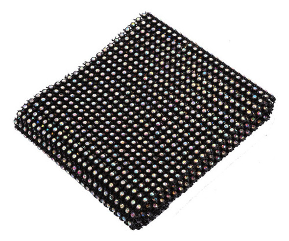 Vestuário De Fita De Malha De Strass De Plástico Com Fundo P 0