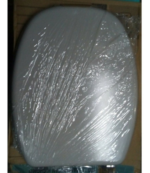 Tabla De Inodoro Monaco Madera Mdf Derpla Gris Herraje Cromo 0