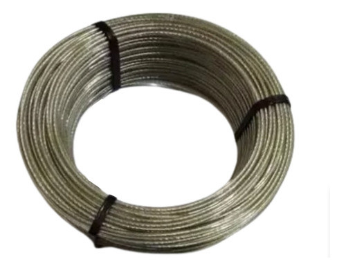 Cable De Acero Precinto Forrado En Pvc 3mm 100mt Camiones 0