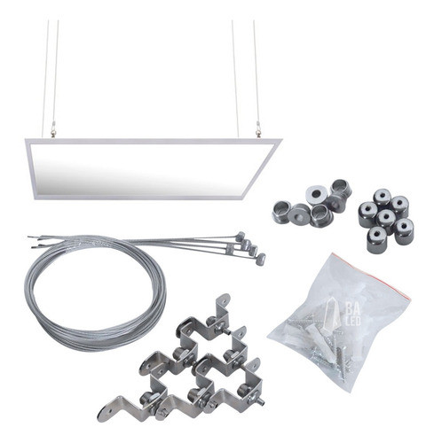 Kit De Suspension Para Panel Led 120x30 60x60 30x30 0